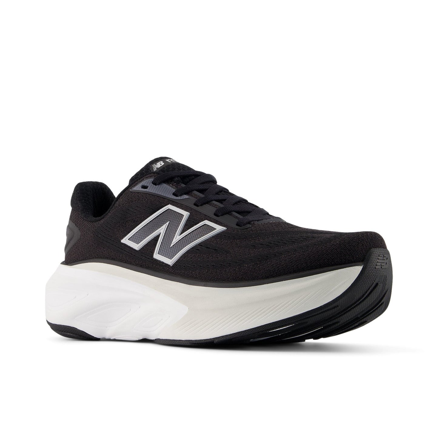 New Balance Women's Fresh Foam X More v6 in Black with Grey Matter and Castlerock
