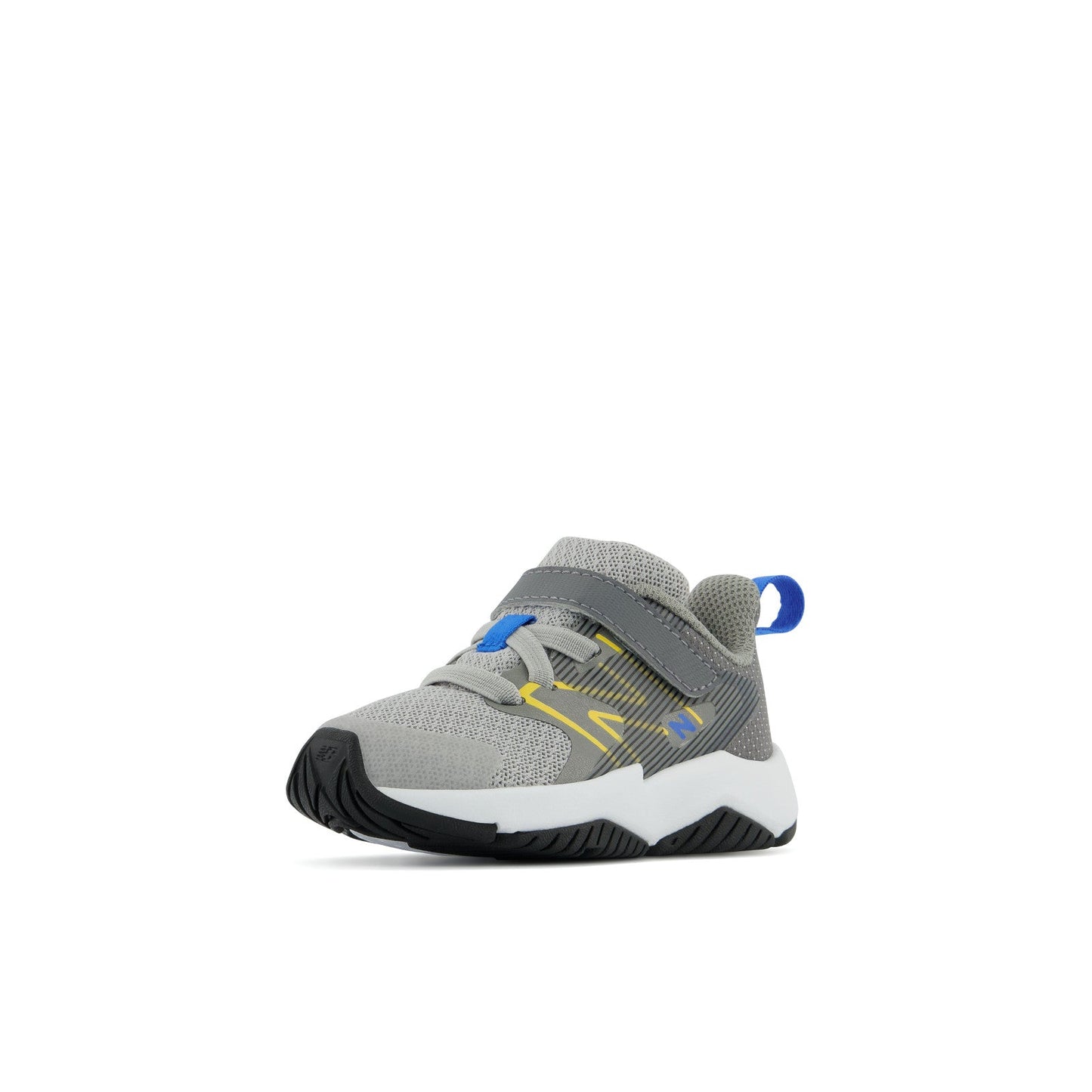 New Balance Kids' Cribs & Toddlers Rave Run in Rain Cloud W Vibrant Apricot & Marblehead