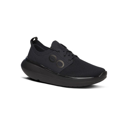OOFOS Women's OOMY Stride Shoe in Black