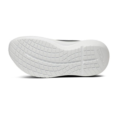 OOFOS Men's OOMY Stride Shoe in White Black