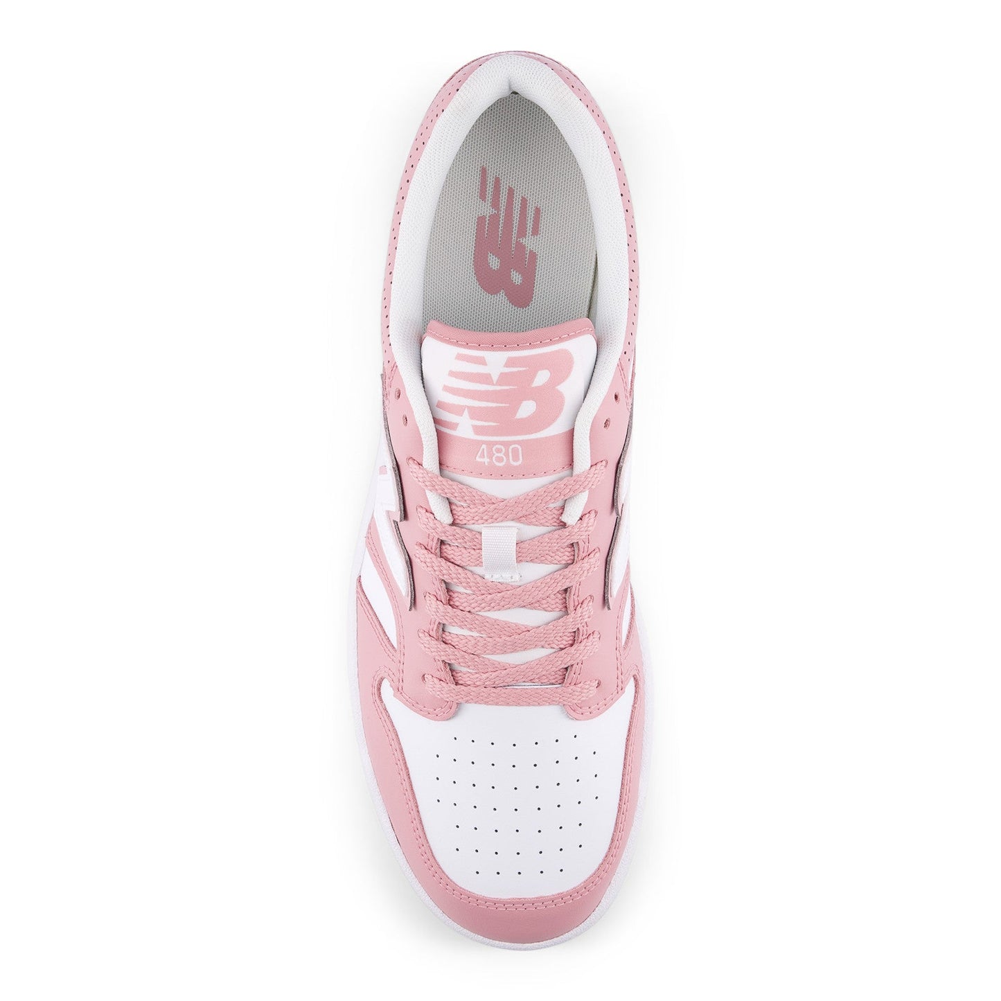 New Balance Unisex 480 in Rose Sugar/White