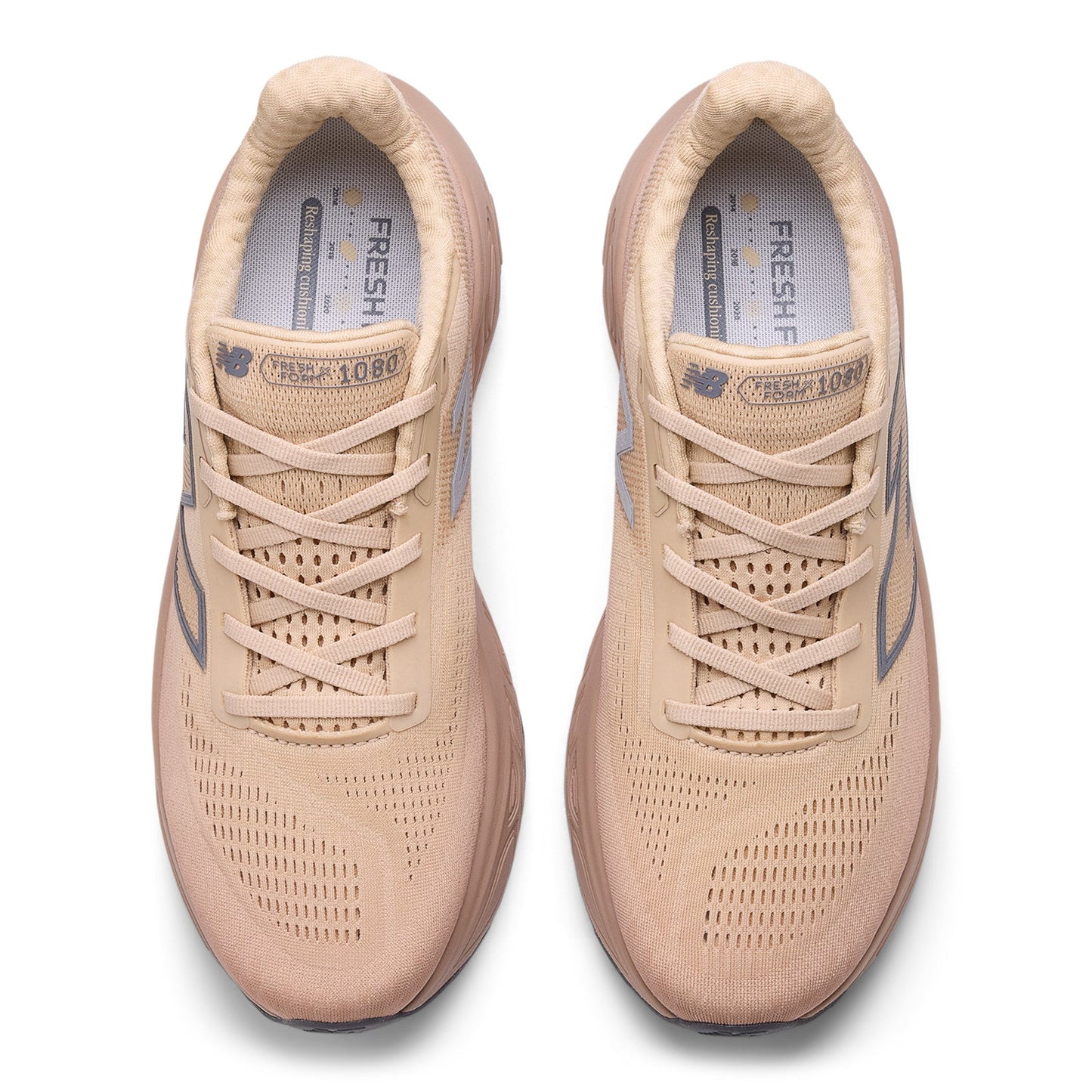 New Balance Men's Fresh Foam X 1080v14 in Desert Clay with Flat Taupe and Castlerock