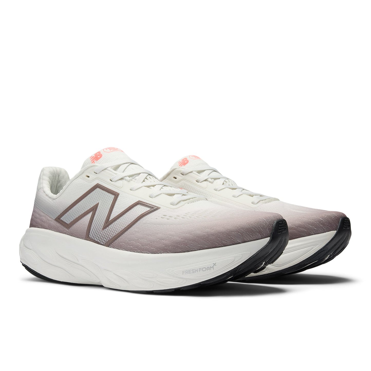 New Balance Men's Fresh Foam X 1080v14 in Earth Shadow with Reflection and Urgent Red