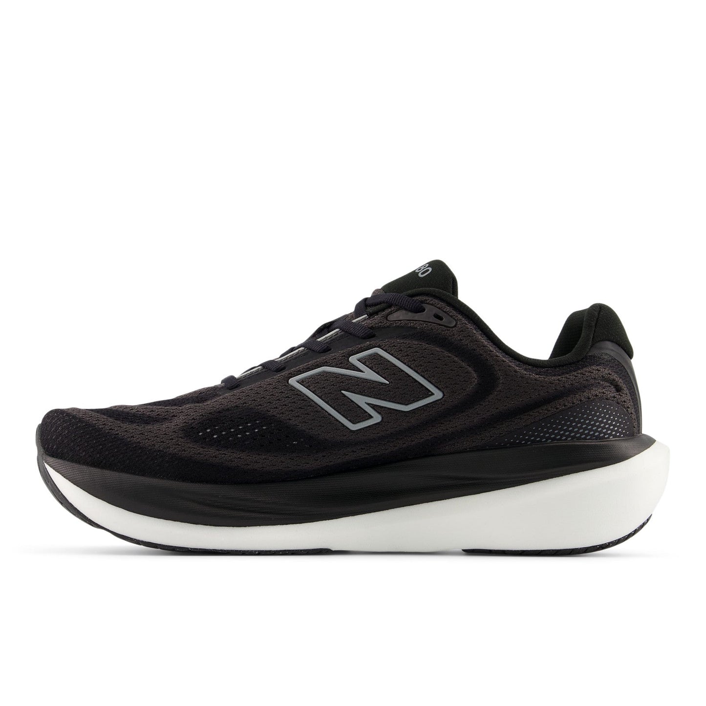 New Balance Men's 1080v15 in Black with Slate Grey and Faded Black