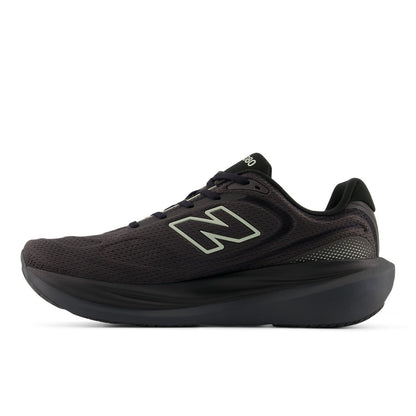 New Balance Men's 1080v15 in Black with Faded Black and Olivine