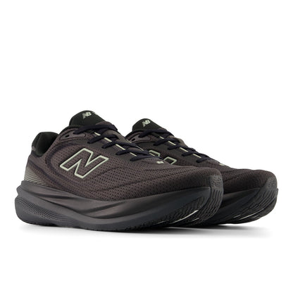 New Balance Men's 1080v15 in Black with Faded Black and Olivine