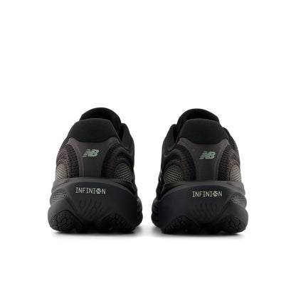 New Balance Men's 1080v15 in Black with Faded Black and Olivine
