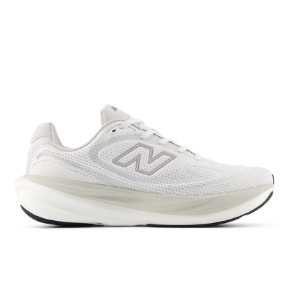 New Balance Men's 1080v15 in NB 103 White with Truffle Salt and Grey Matter