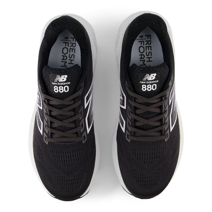 New Balance Men's Fresh Foam X 880v15 in Black with NB 103 White and Reflection