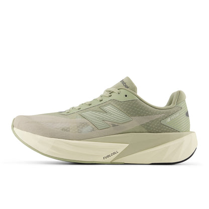 New Balance Men's FuelCell Rebel v5 in Olivine with Shipyard
