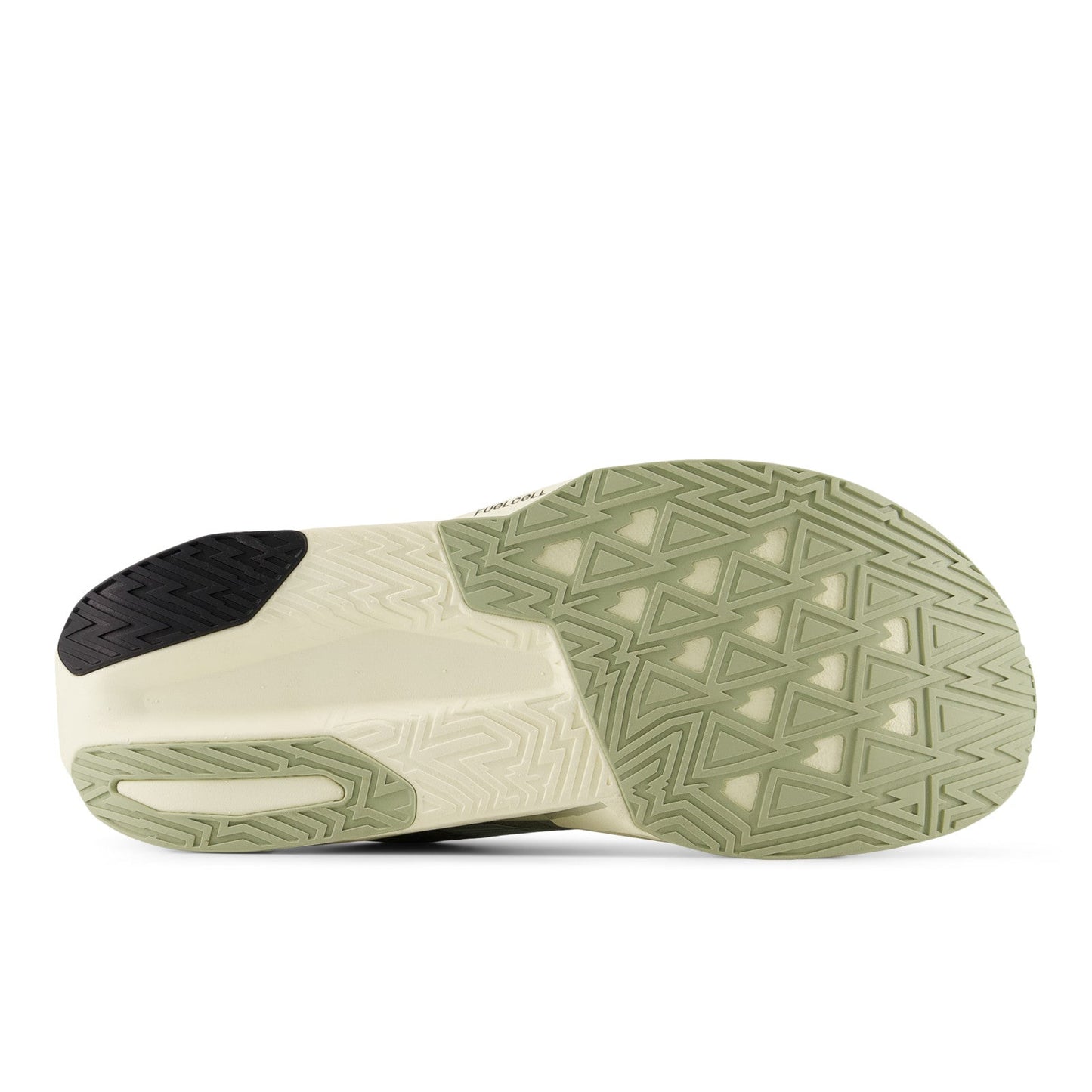 New Balance Men's FuelCell Rebel v5 in Olivine with Shipyard