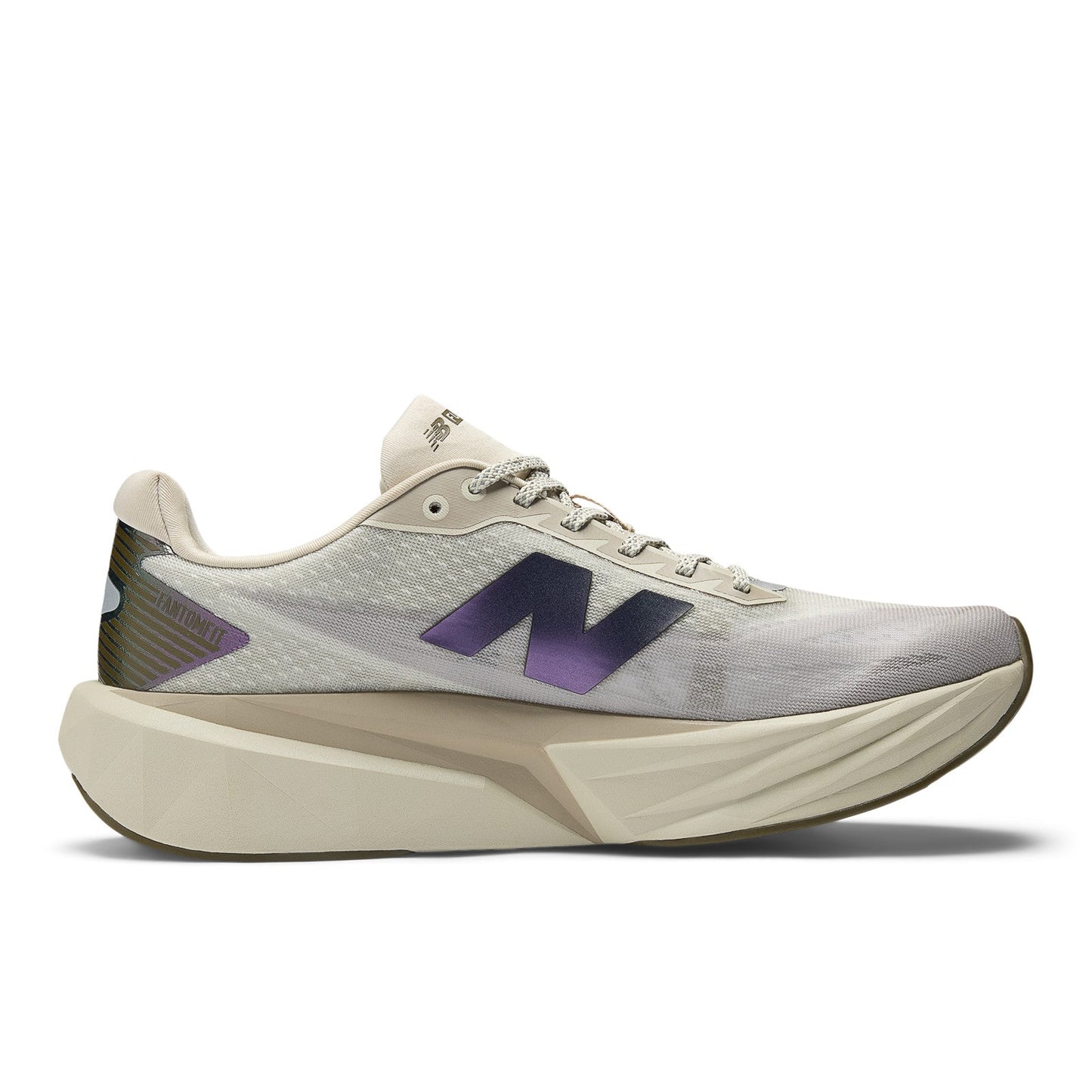 New Balance Men's FuelCell Rebel v5 in Shipyard with Arid Stone and Silver Metallic