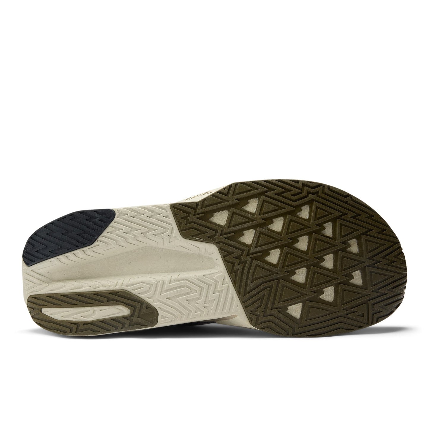 New Balance Men's FuelCell Rebel v5 in Shipyard with Arid Stone and Silver Metallic
