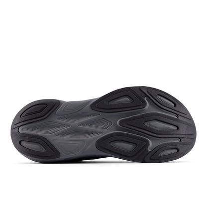 New Balance Men's Fresh Foam X More v6 in Black with Castlerock and Black Metallic