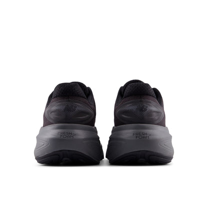 New Balance Men's Fresh Foam X More v6 in Black with Castlerock and Black Metallic