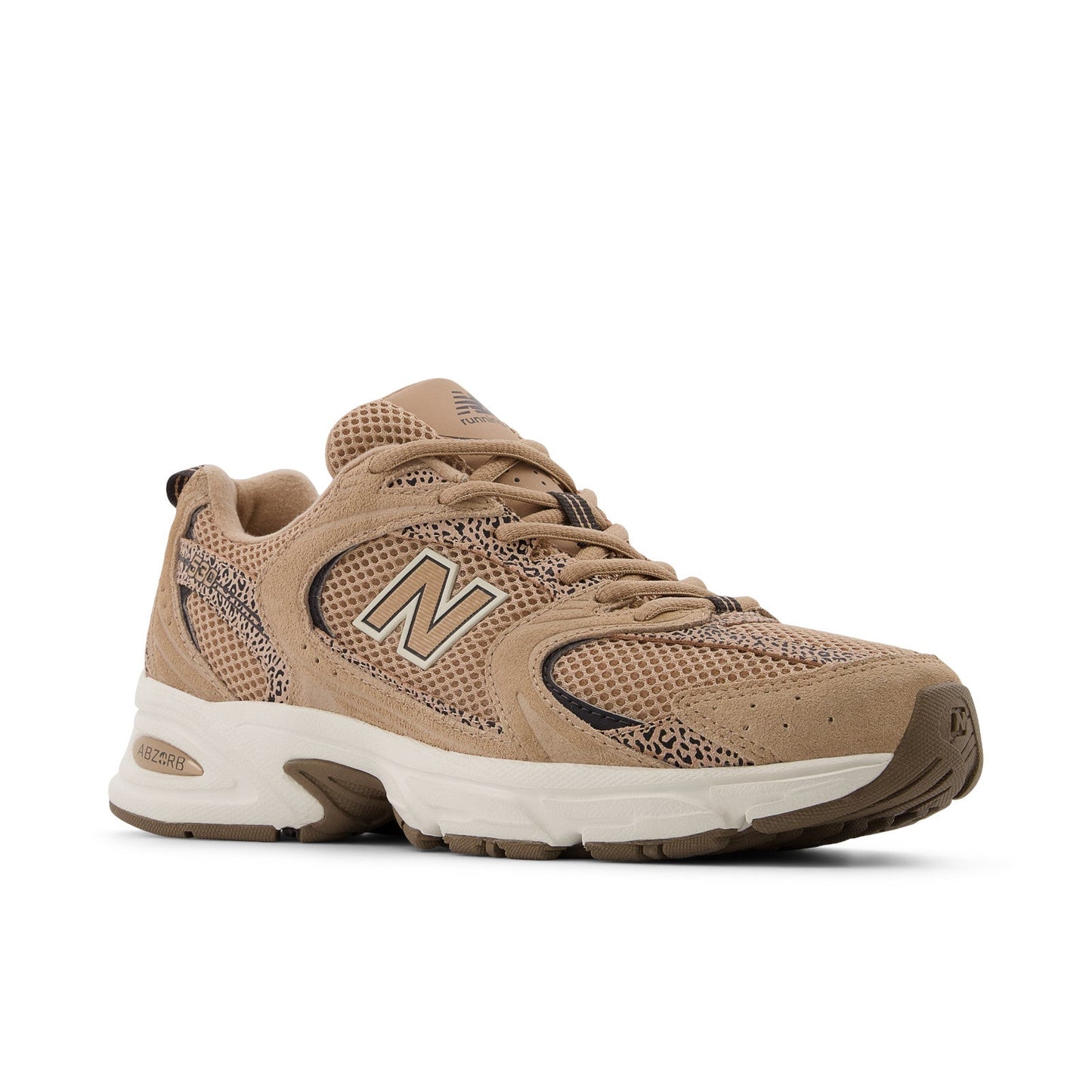 New Balance Unisex 530 in Flat Taupe with Black Cement