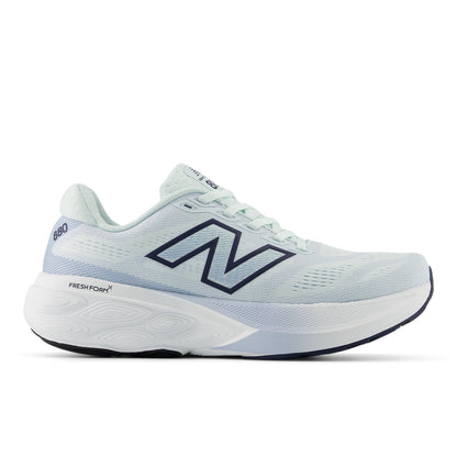 New Balance Women's Fresh Foam X 880v15 in Glint Blue with NB Navy
