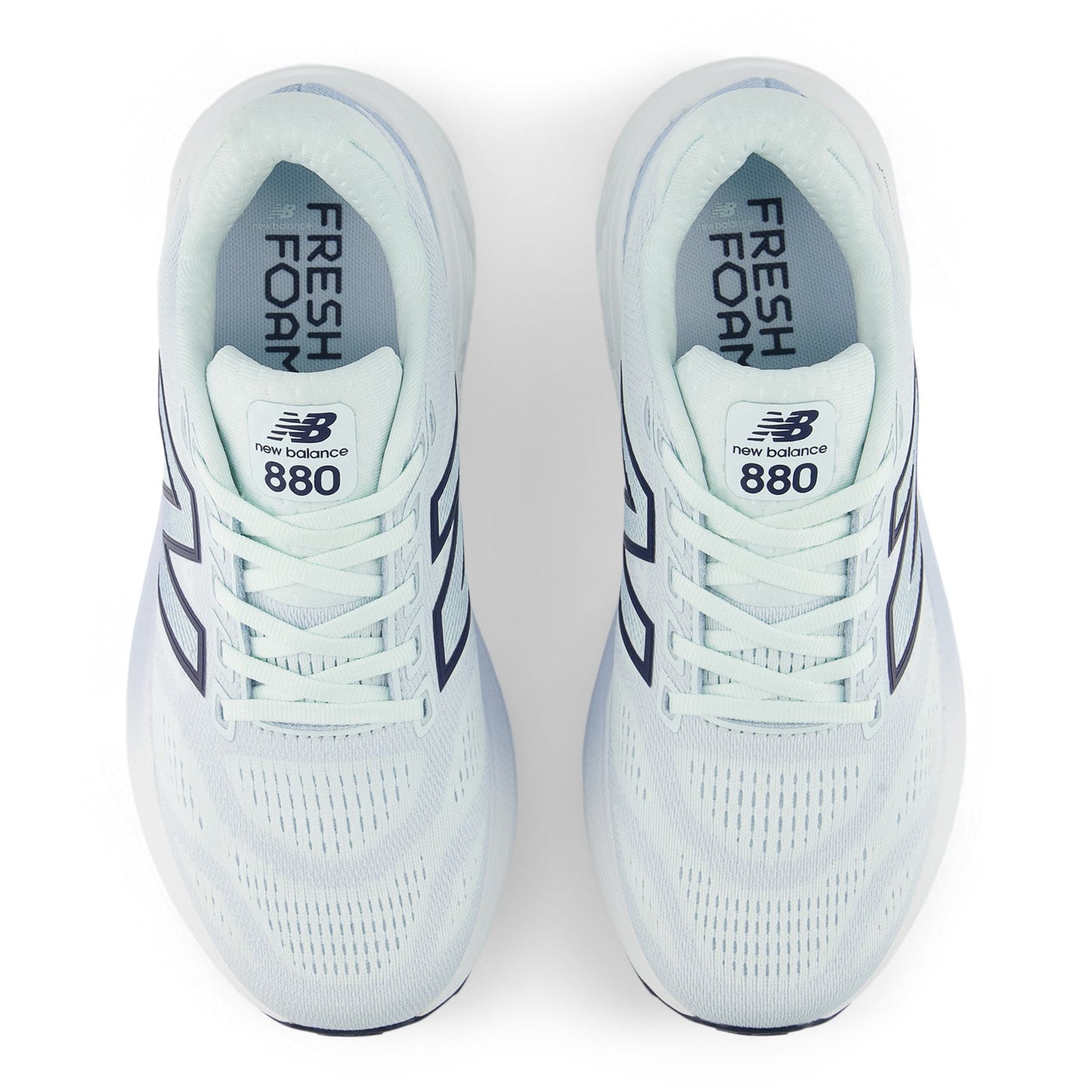 New Balance Women's Fresh Foam X 880v15 in Glint Blue with NB Navy
