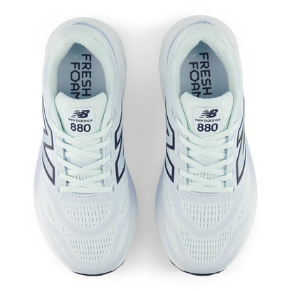 New Balance Women's Fresh Foam X 880v15 in Glint Blue with NB Navy