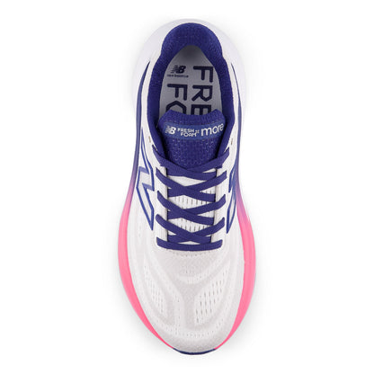 New Balance Women's Fresh Foam X More v6 in Reflection with Blue Oyster and Pink Heat