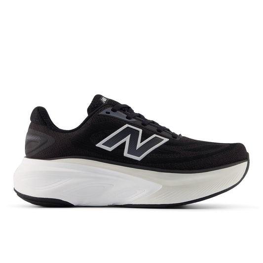New Balance Women's Fresh Foam X More v6 in Black with Grey Matter and Castlerock