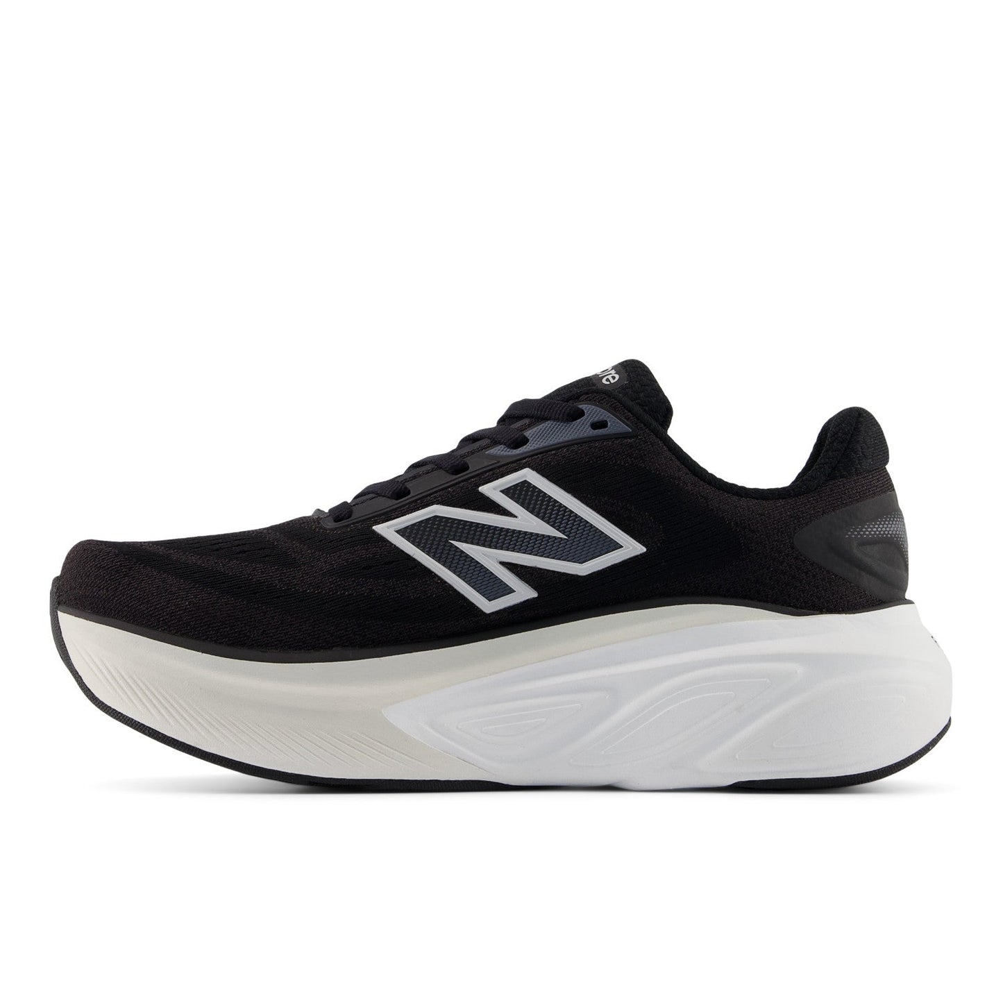 New Balance Women's Fresh Foam X More v6 in Black with Grey Matter and Castlerock