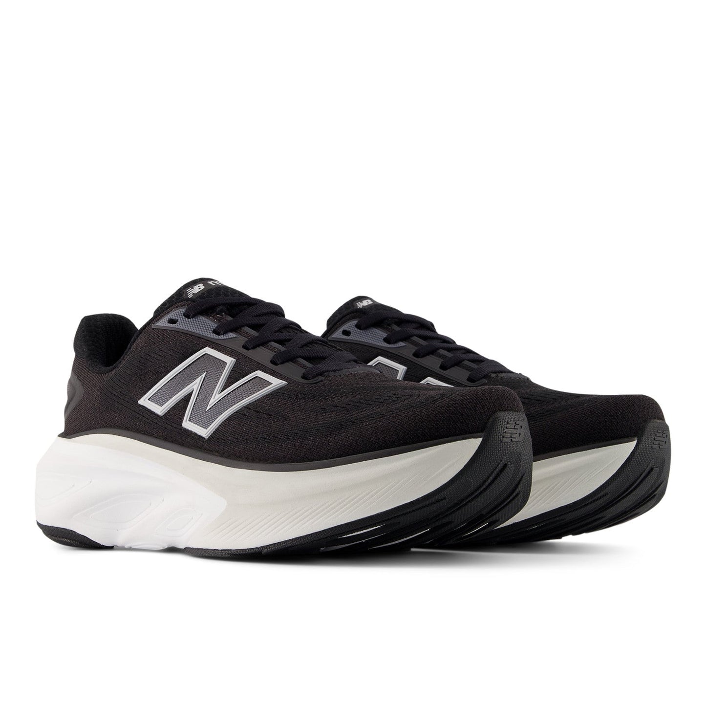 New Balance Women's Fresh Foam X More v6 in Black with Grey Matter and Castlerock