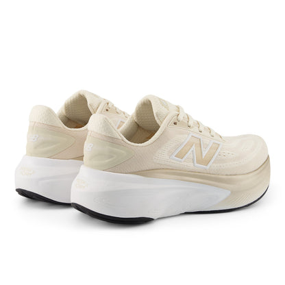 New Balance Women's Fresh Foam X More v6 in Permafrost with Bisque and NB 103 White