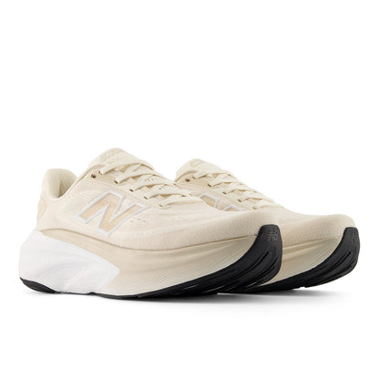 New Balance Women's Fresh Foam X More v6 in Permafrost with Bisque and NB 103 White