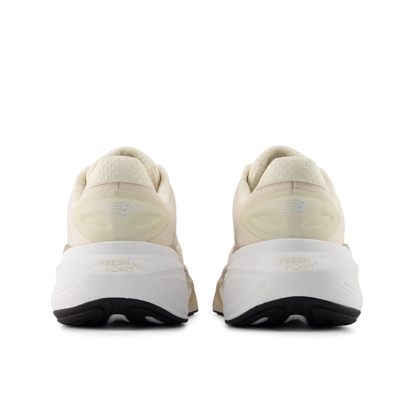 New Balance Women's Fresh Foam X More v6 in Permafrost with Bisque and NB 103 White