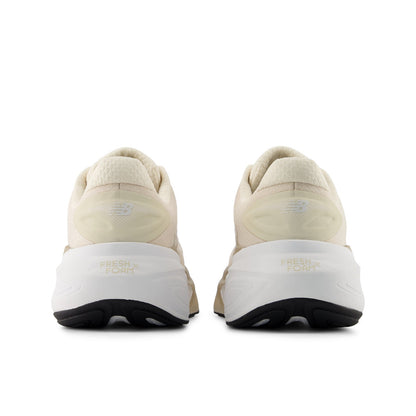 New Balance Women's Fresh Foam X More v6 in Permafrost with Bisque and NB 103 White
