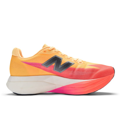 New Balance Women's FuelCell SuperComp Elite v5 in Tangerine Heat/White Peach/Pink Heat