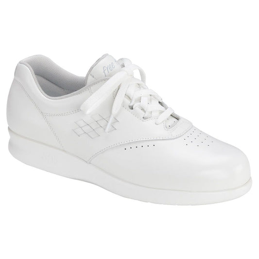 SAS Women's Free Time Walking Shoe in White White