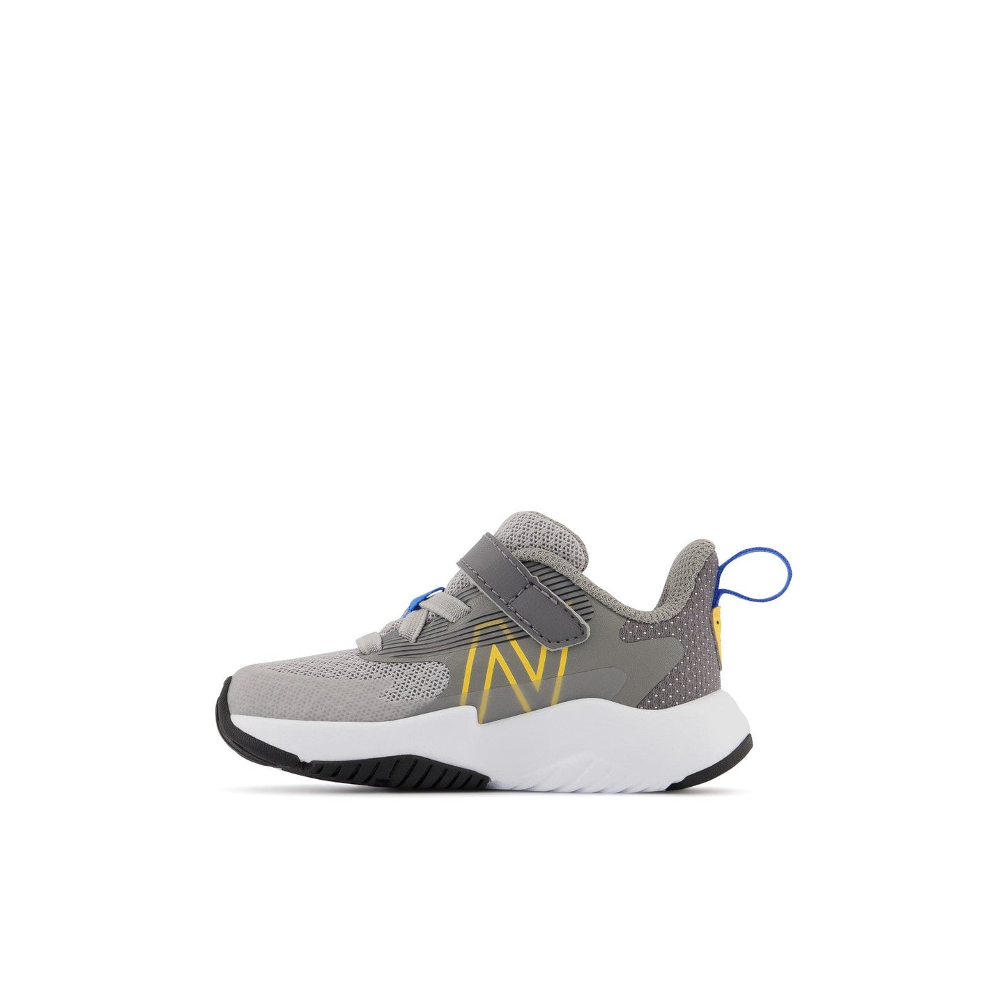 New Balance Kids' Cribs & Toddlers Rave Run in Rain Cloud W Vibrant Apricot & Marblehead