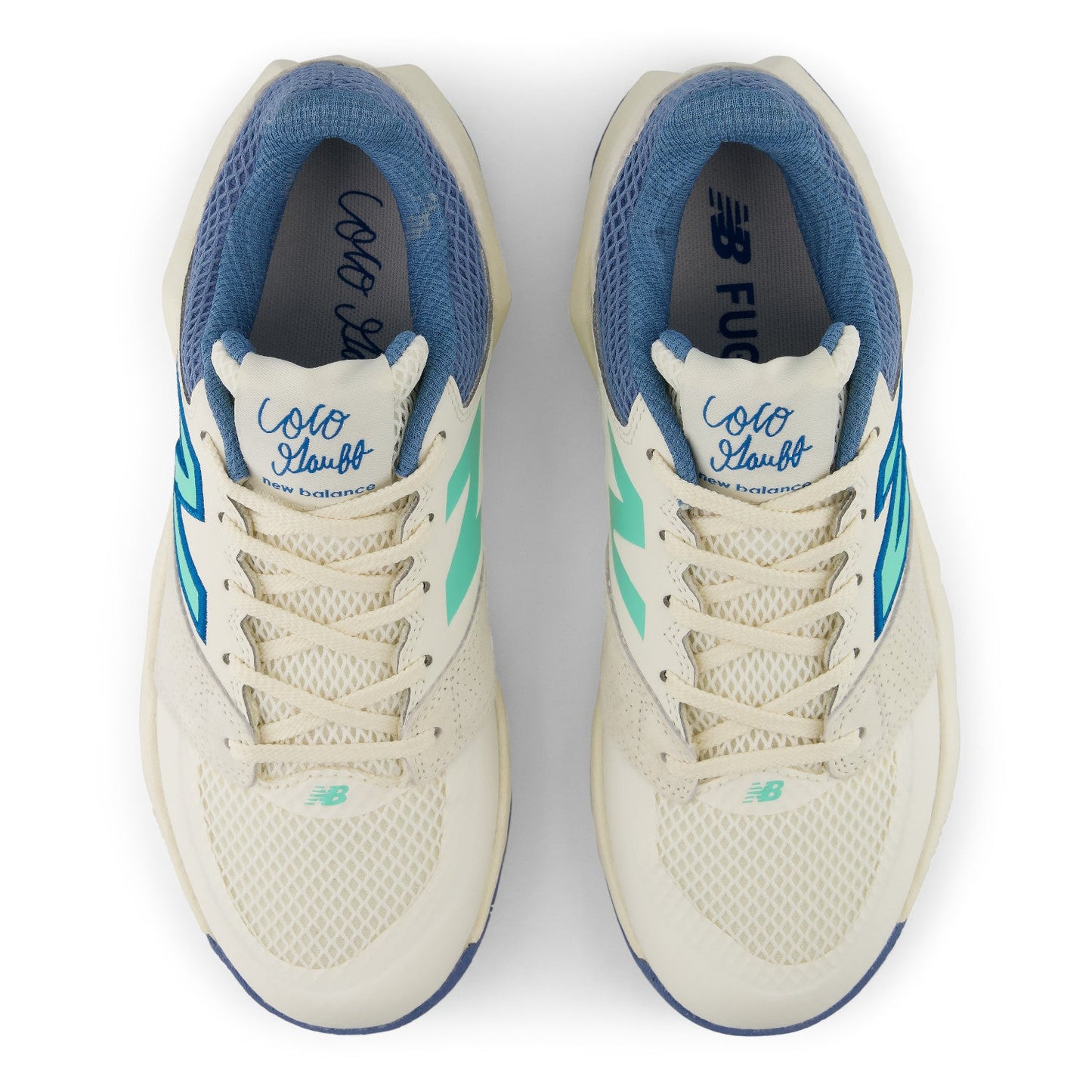 New Balance Women's Coco Delray in White/Blue